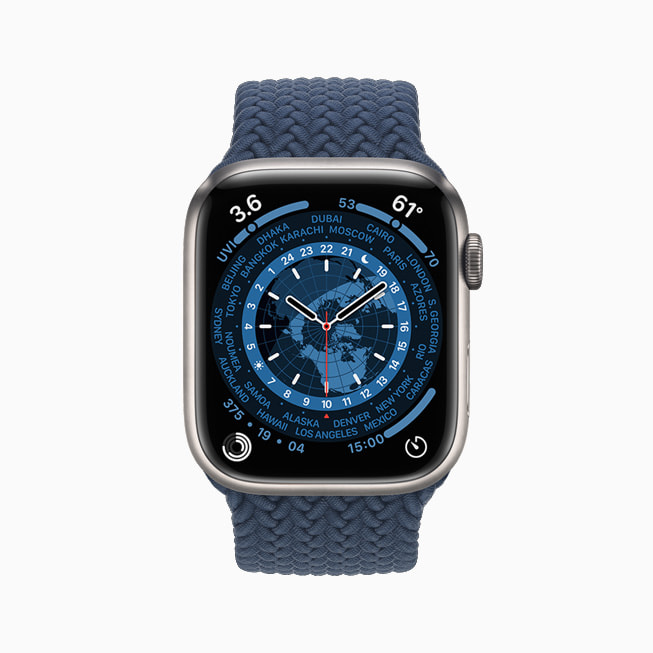 apple发布applewatchseries7配备更大更先进的显示屏