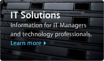 IT Solutions. Information for IT Managers and technology professionals. Learn More.