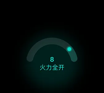准备指数评分为 8，火力全开。