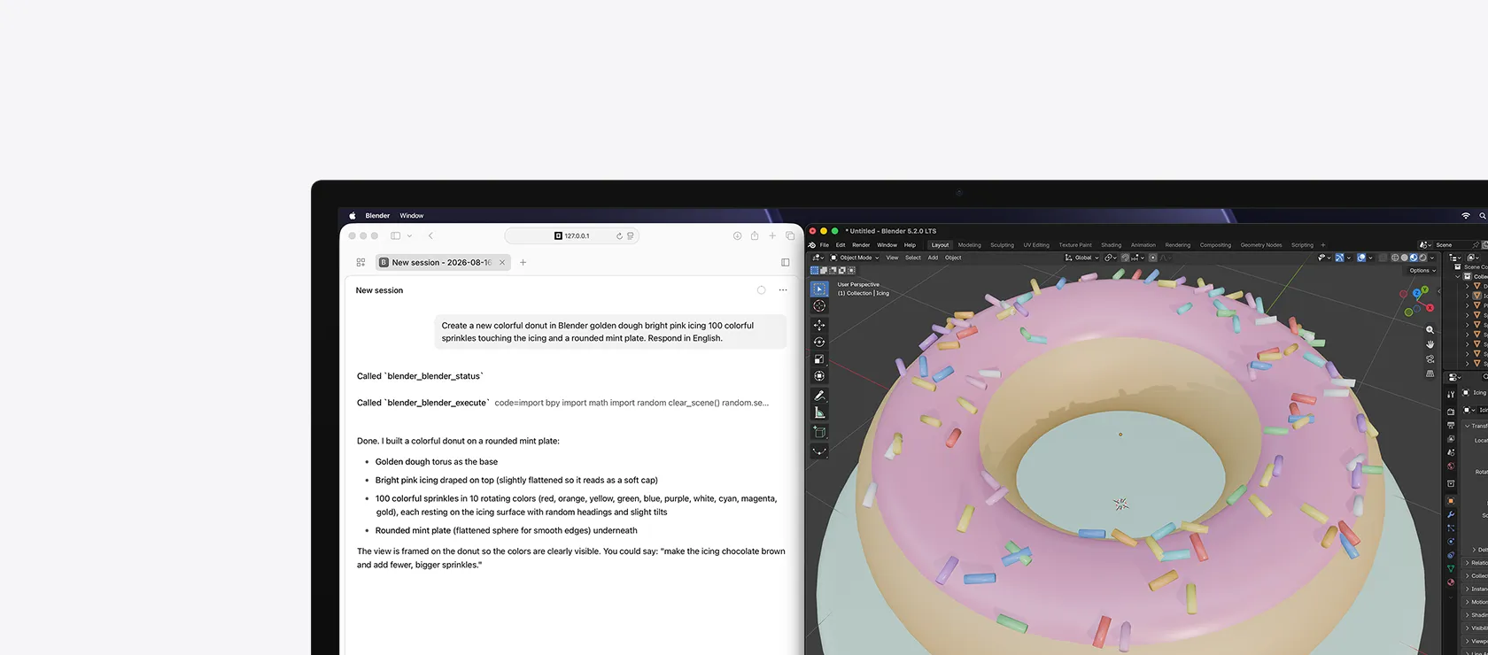 Adobe InDesign 2026，在另一个窗口中使用生成式提示词来设计海报。