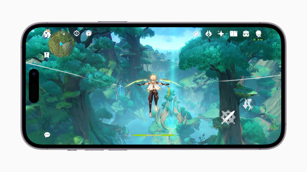 《原神》是米哈游的旗舰游戏，在 2021 年获得了 Apple 设计大奖