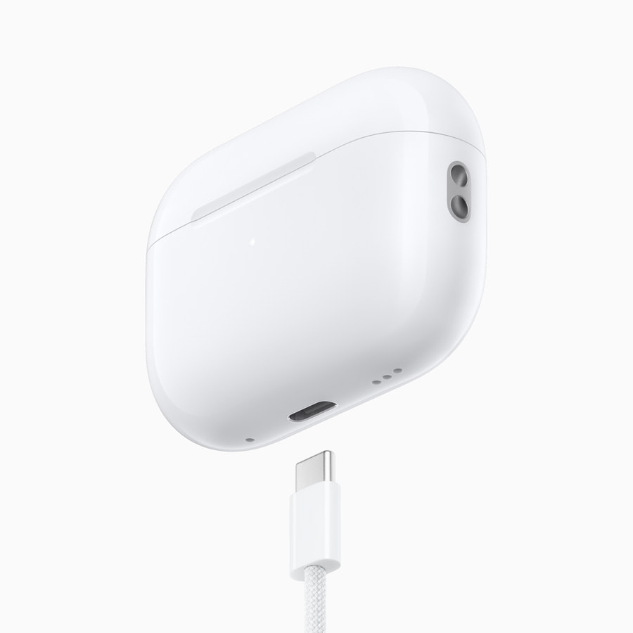 Apple 推出更新版本的AirPods Pro（第二代），支持USB-C 充电- Apple