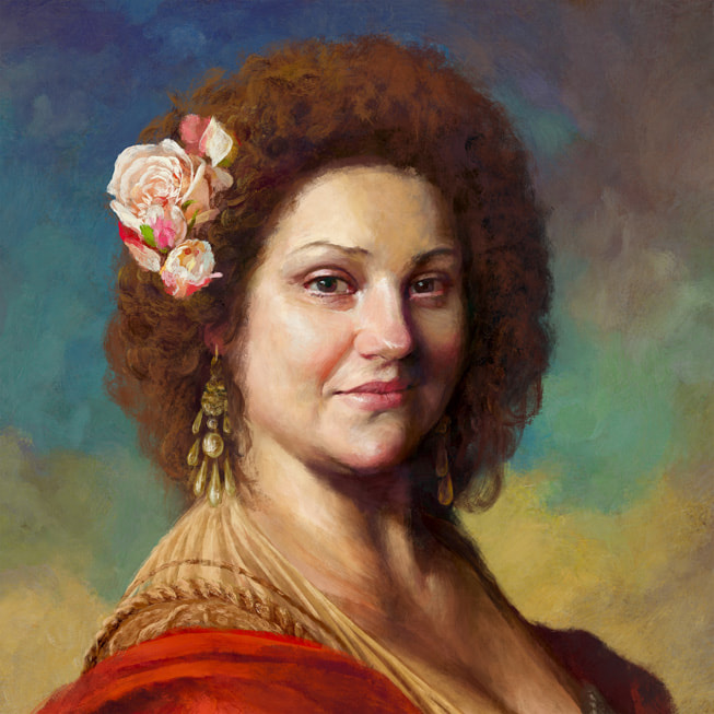Apple Music 古典乐中作曲家芭芭拉·史特罗齐的肖像。
