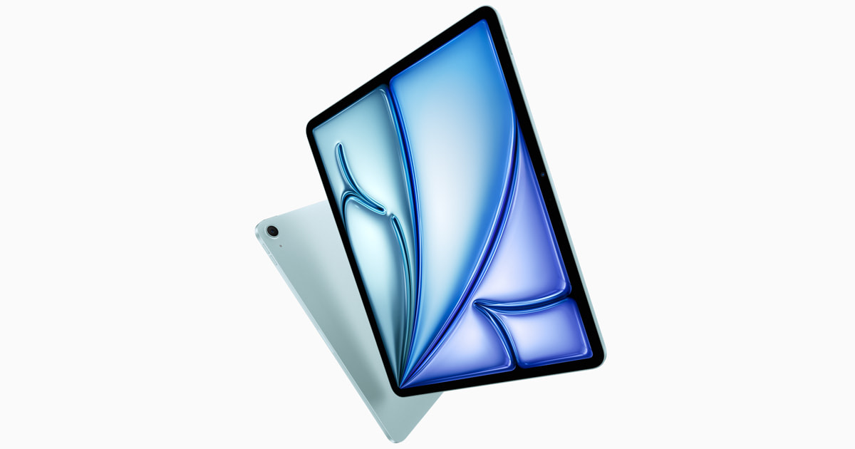 Apple 发布搭载M2 芯片的新版11 英寸及全新13 英寸iPad Air - Apple