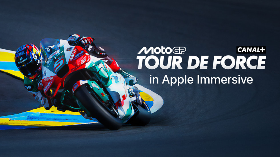 Apple 沉浸式影片《Tour De Force》海报。