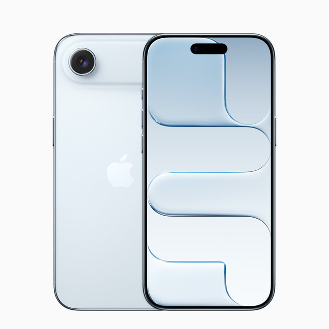 蓝色新款 iPhone Air。