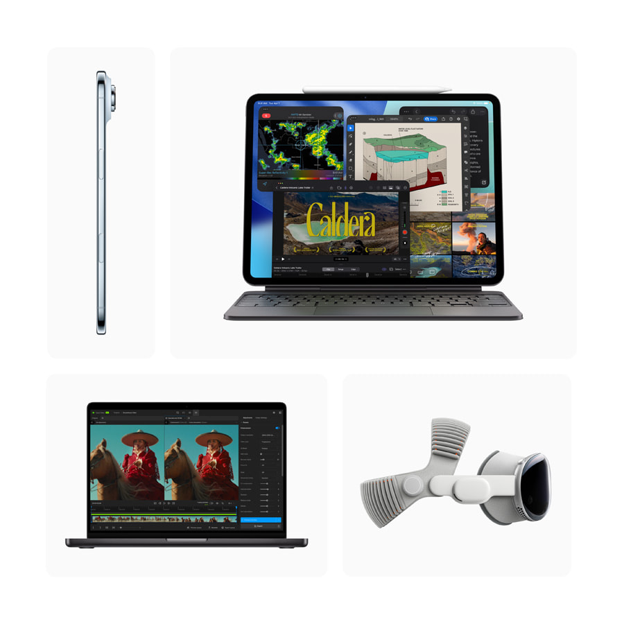 新款iPhone Air、iPad Pro、14 英寸MacBook Pro 和Apple Vision Pro 现