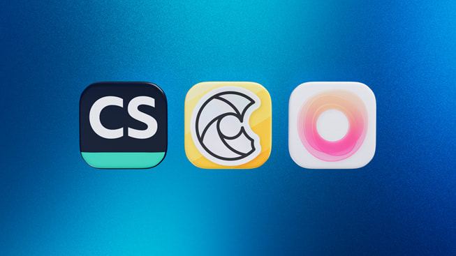 三个图标分别代表潮汐、扫描全能王和 CapWords。