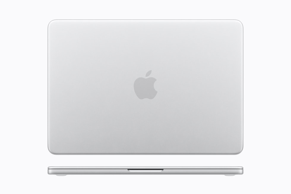 银色 MacBook Neo。