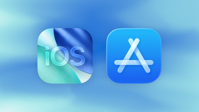 iOS 和 App Store 的图标。