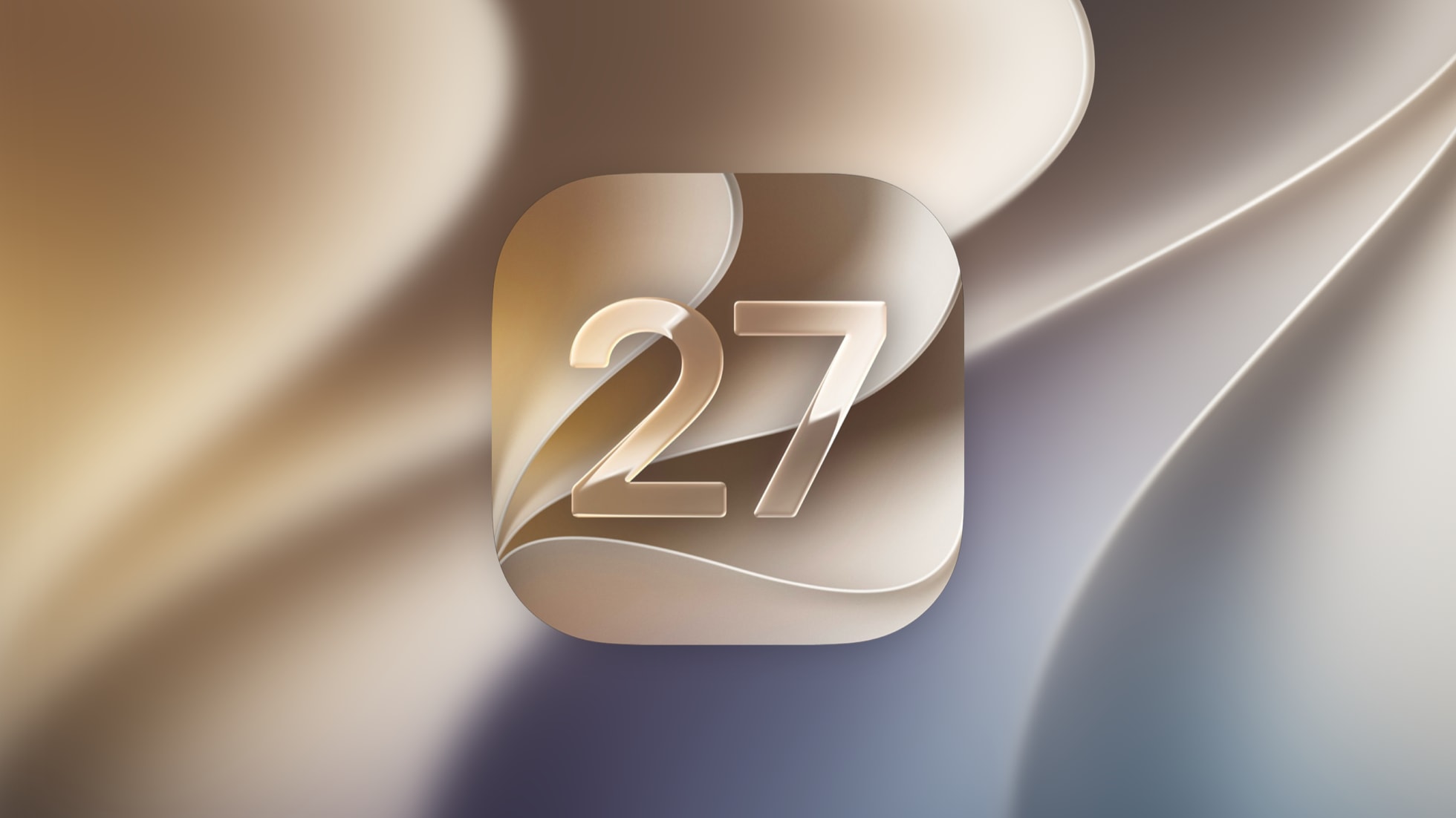 Apple 2027 操作系统标志。