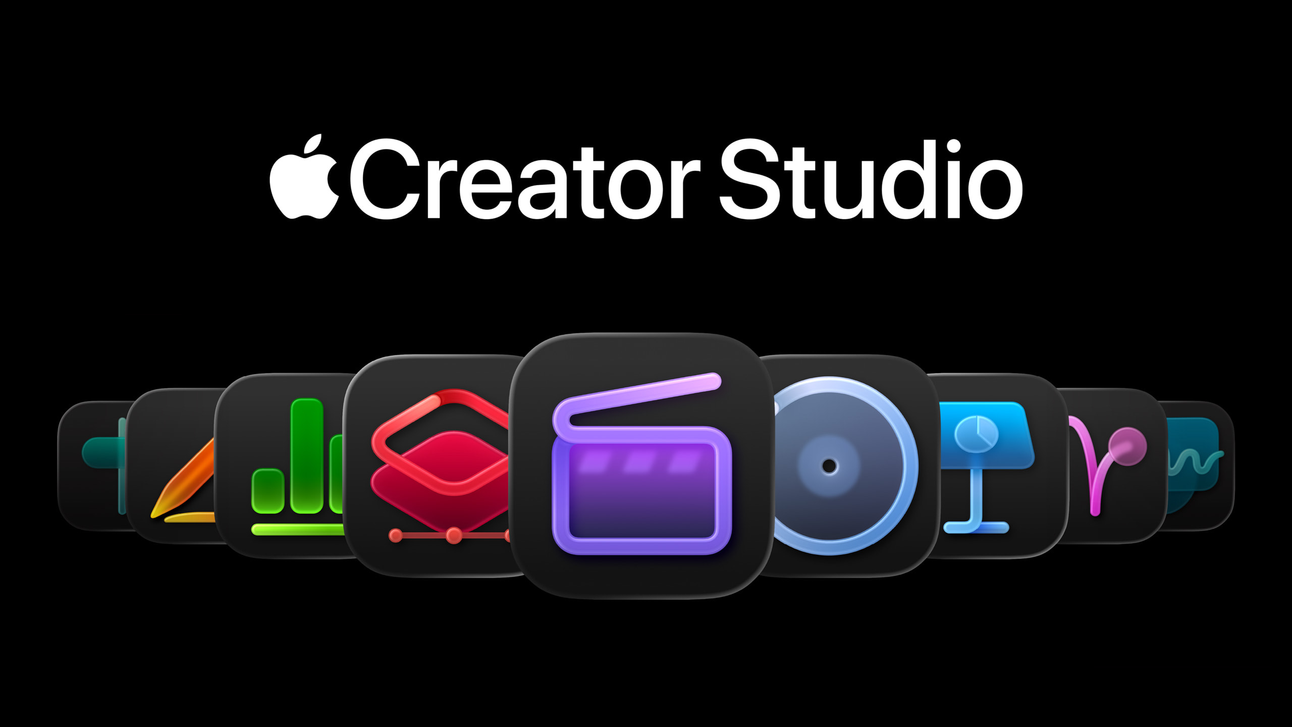 Apple 创作坊标志。