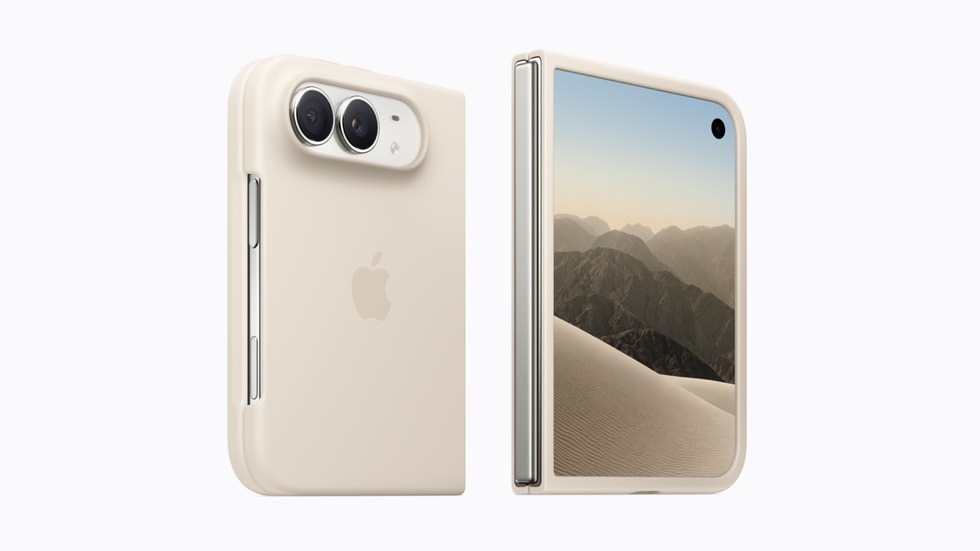 沙砾色 iPhone 保护壳。