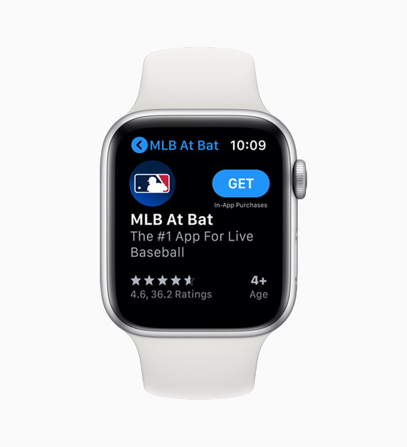 Apple Watch 上的 App Store。