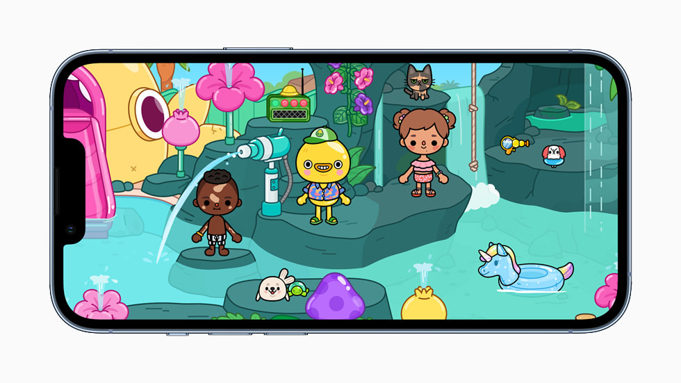儿童 app Toca Life World 中的场景，由 Toca Boca 开发。
