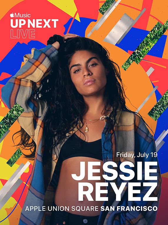  Apple Union Square 将举办 Apple Music Up Next Live，Jessie Reyez 将现场演出。