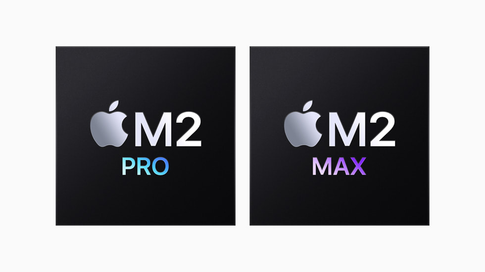 M2 Pro 和 M2 Max 芯片的标志。