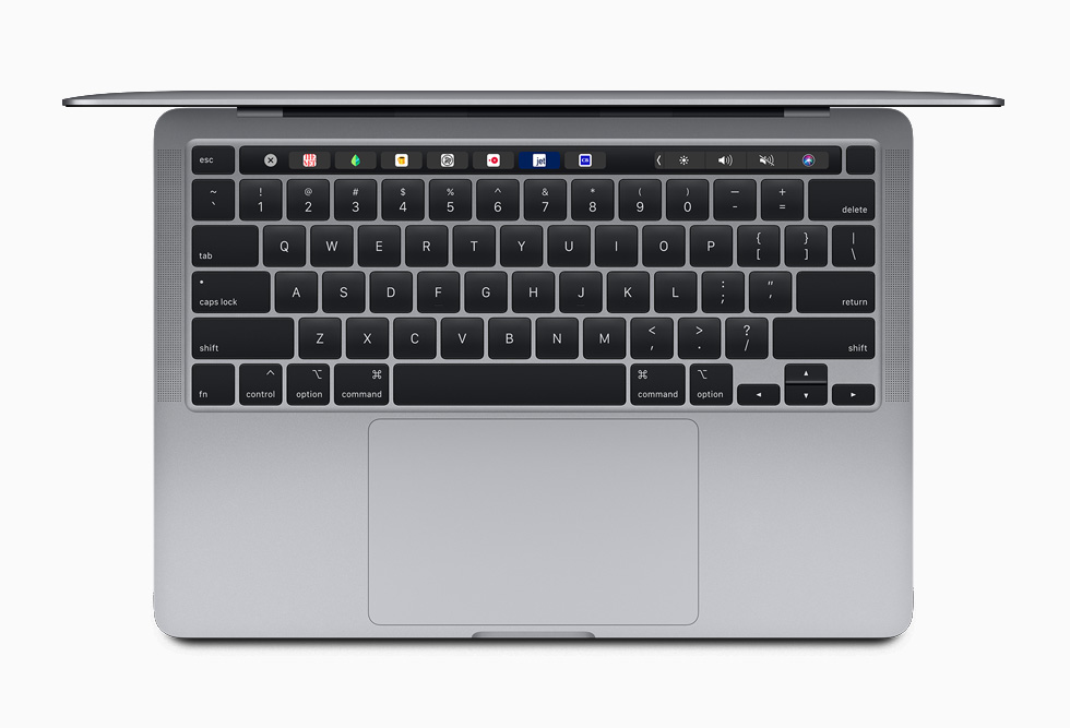 配备妙控键盘的 13 英寸 MacBook Pro。