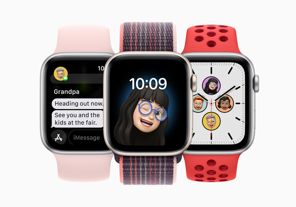 3 款 Apple Watch SE。
