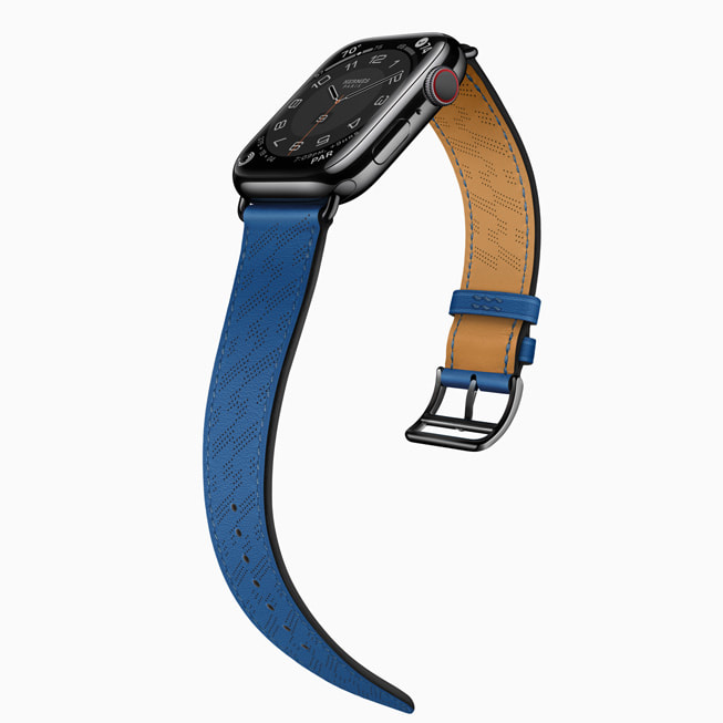 Apple Watch Hermès 的新款 H Diagonal 表带。