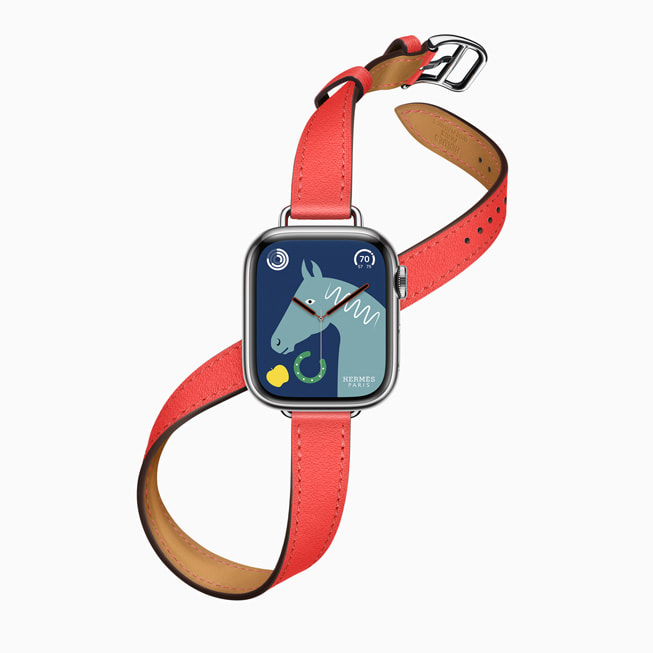Apple Watch Hermès 的新款表盘“幸运马”