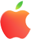 红绿配色的 Apple 标志