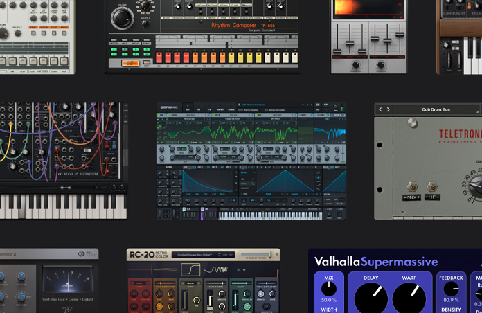 屏幕展示一系列第三方插件。