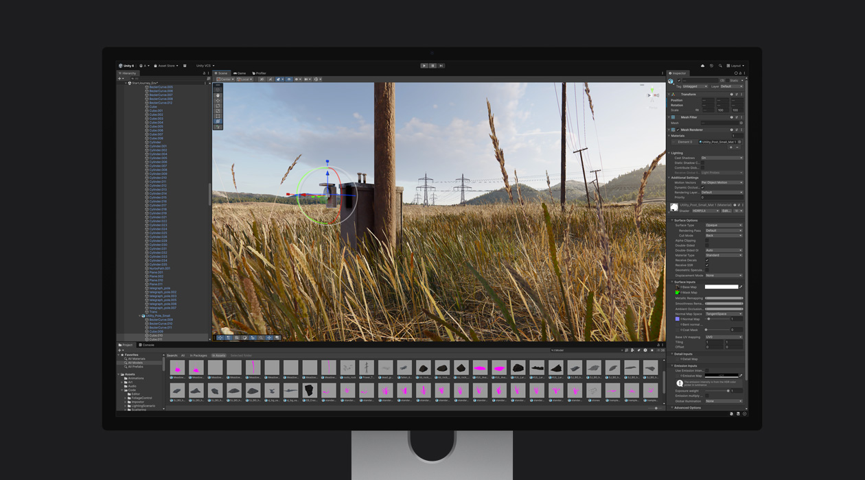 游戏开发文件的静态画面