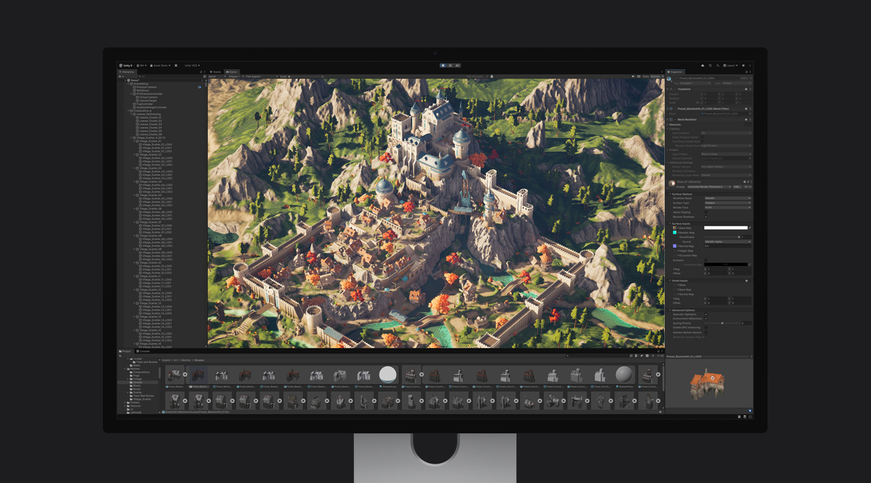 游戏开发文件的静态画面